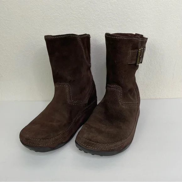 Fitflop Shoes Fitflop Suede Mid Calf Winter Boots In Brown